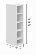 Wine Rack – 6 in. W × 36 in. H – WRC0636