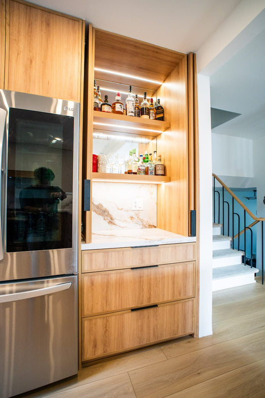 Installed kitchen cabinetry for a DIY versus professional installation guide in Niagara