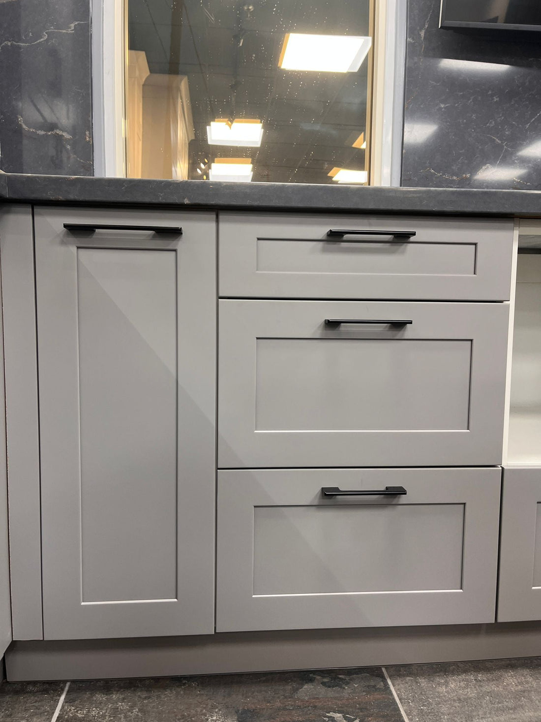 Ontario kitchen cabinetry illustrating appliance surround and refrigerator panel planning