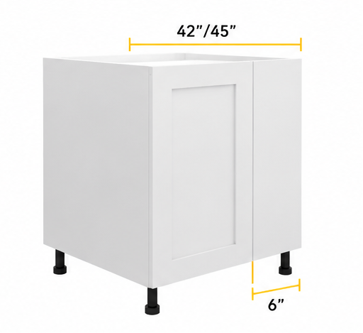 Blind corner base kitchen cabinet