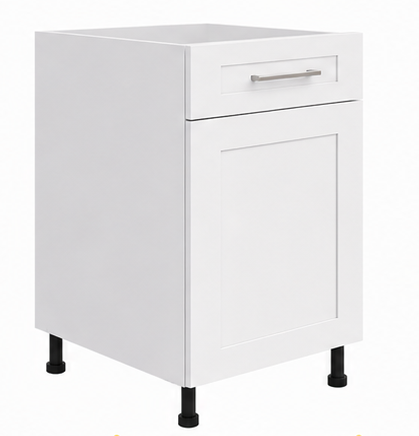 Frameless base kitchen cabinets B12, B15, B18, BTC18 and B21