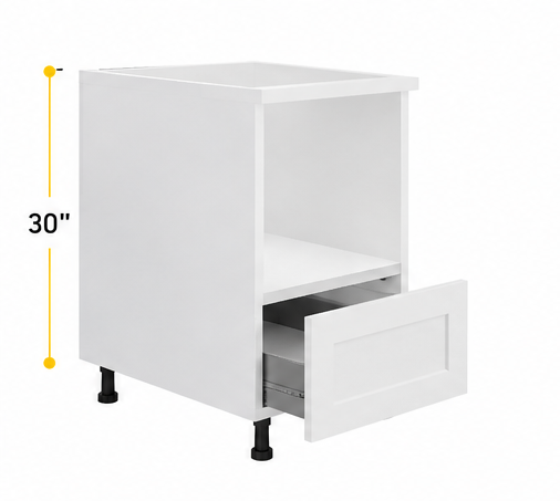 Base microwave kitchen cabinet