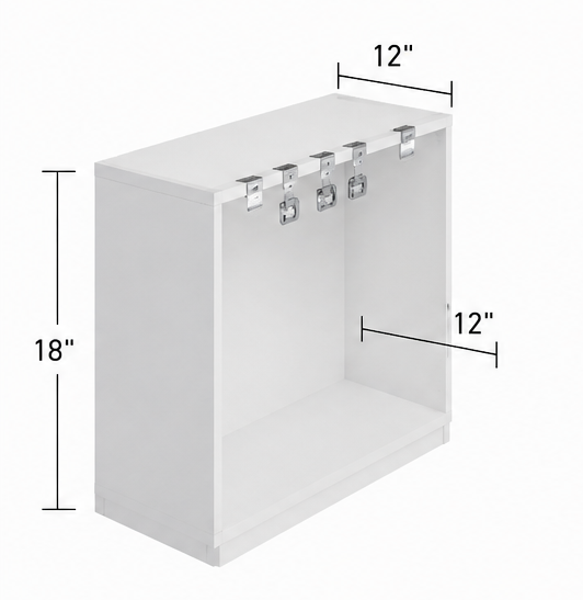 Microwave Cabinet – 24 in. W × 18 in. H – WMC2418