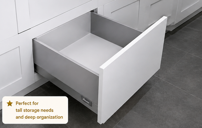 High kitchen cabinet drawer box hardware