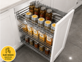 Pull-Out Spice Rack – 12 in. – HW-BSR12