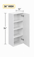 Wall Cabinet – 9 in. W × 36 in. H – W0936