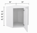 Diagonal Corner Cabinet – 24 in. W × 30 in. H – WDC2430