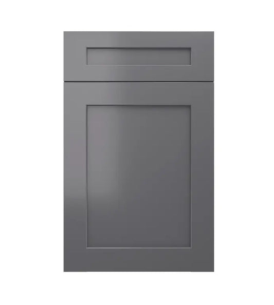 Gray Single Shaker cabinet door GSS Signature Collection